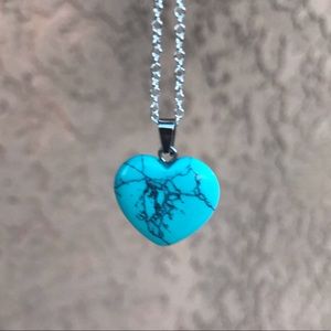 Memory & Thirst for Knowledge! Howlite Heart